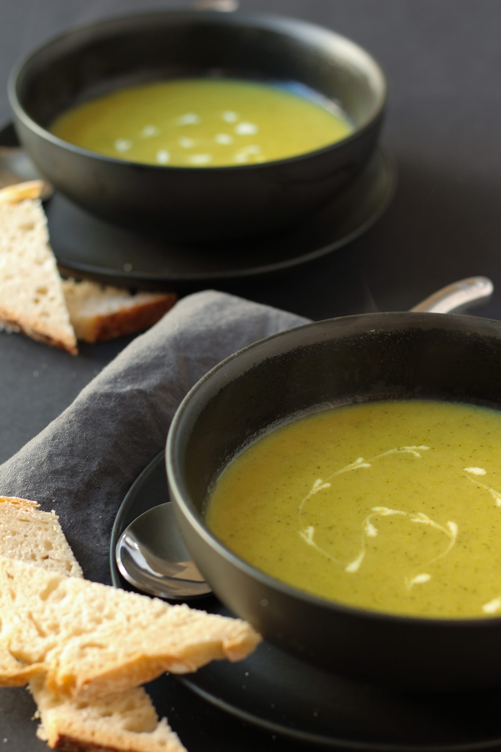 Creamy broccoli soup